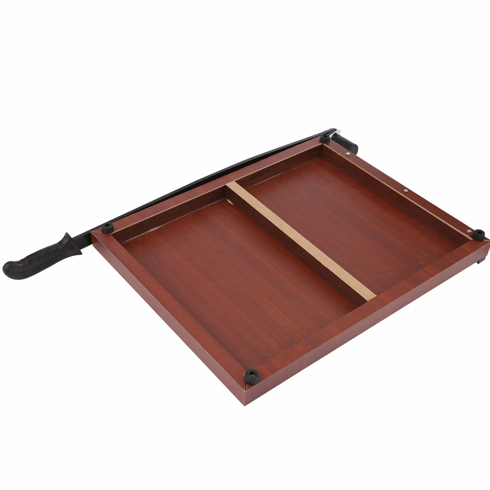 Nictemaw Taglierina a Leva Ghigliottina professionale A3, telaio robusto in legno, manico ergonomico, 55 cm, per officine creative e uffici professionali