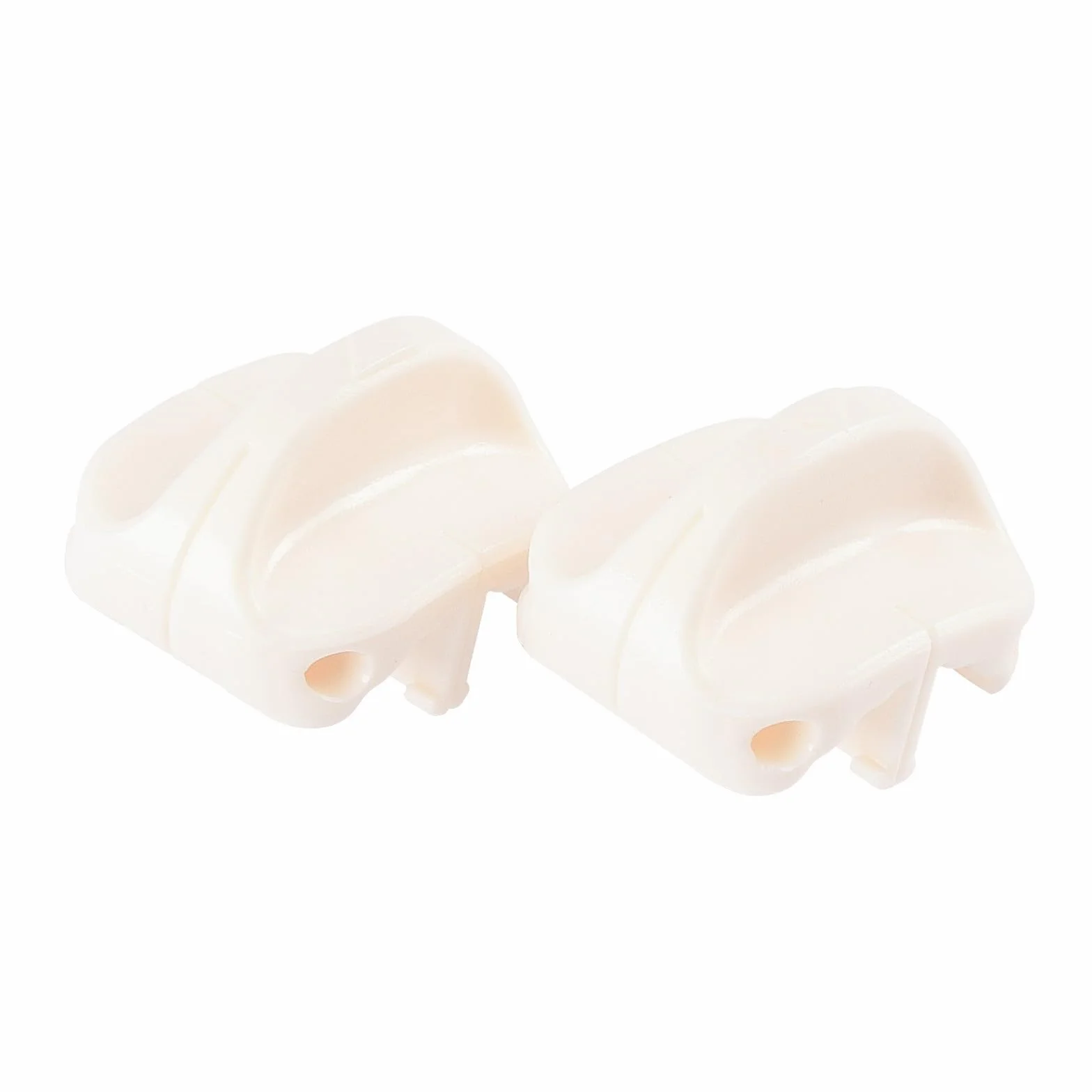 Vaessen Creative 2207 Lame di ricambio per Taglierino Lama Dritta, Plastica Bianca, 2 x 1 x 0.5 cm