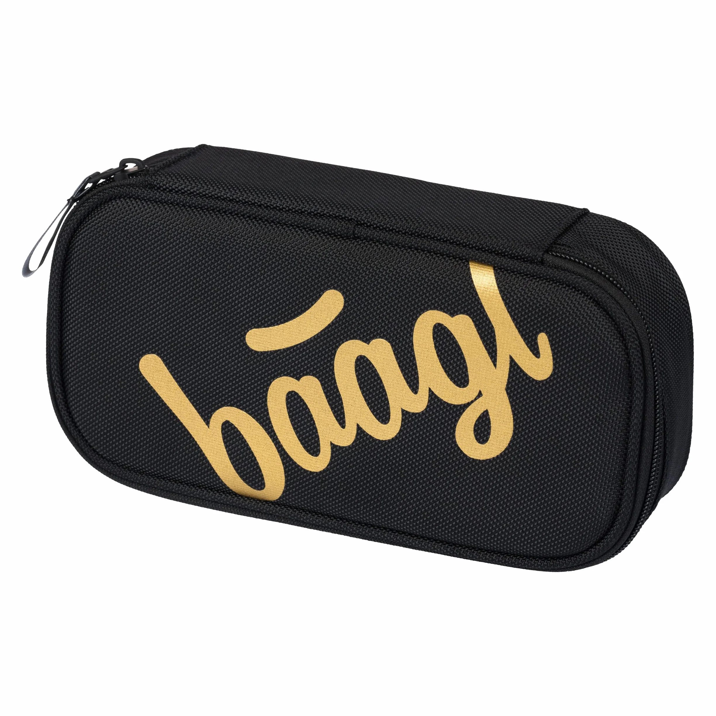 Baagl - Astuccio per ragazze, astuccio per cancelleria, astuccio per la scuola, astuccio per la scuola, Skate Gold